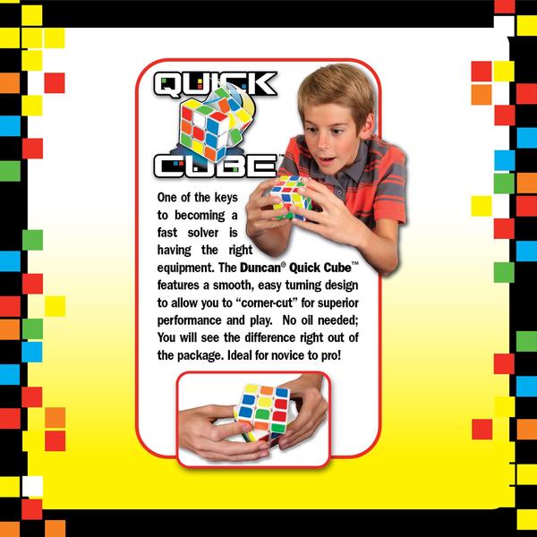 Imagem de Brain Game Toy Duncan Toys Quick Cube 3x3 para todas as idades