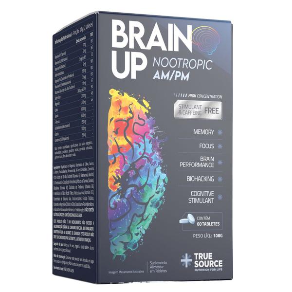 Imagem de BRAIN UP AM/PM Nootrópico - 60 Tabletes - TRUE SOURCE