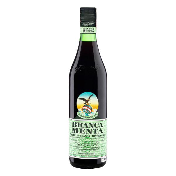 Imagem de Branca Menta 1L + 2 Copos Vidro Licor Italiano Exclusivo