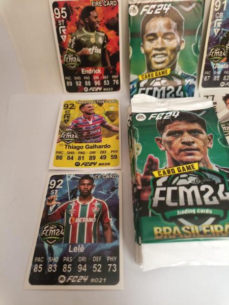 Imagem de Brasileirão 2024 Card Game Fc Fcm 24 Kit 50 Pacotes 4 Cards