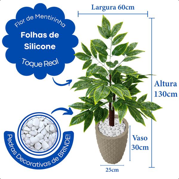 Imagem de Brasileirinho Planta Artificial com Vaso Decorativo