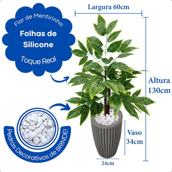 Imagem de Brasileirinho Planta Artificial com Vaso Decorativo