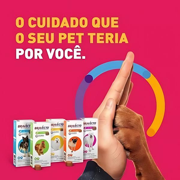 Imagem de BRAVECTO 10 A 20KG Comprimido para Cães 500MG Antipulga Carrapato 