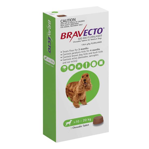 Imagem de Bravecto 10 a 20kg para caes