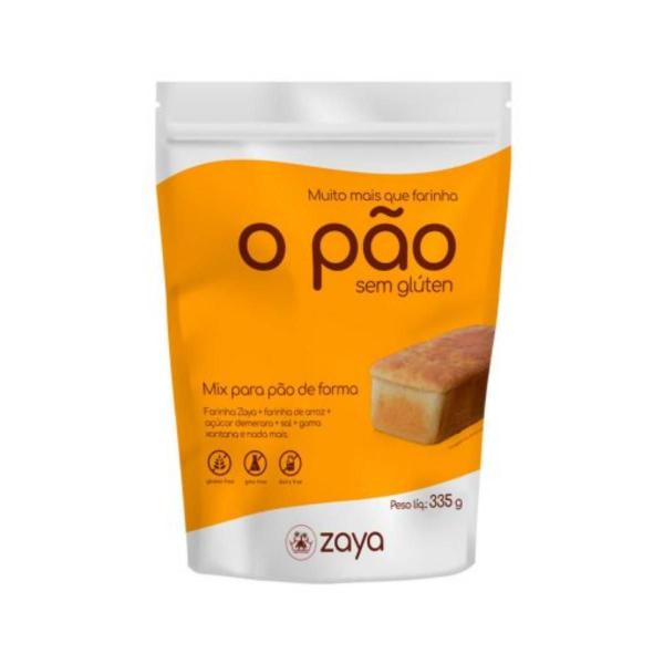 Bread Mix Mistura Para Pão Sem Glúten 335G Zaya Imagem de Bread Mix Mistura Para Pão Sem Glúten 335G Zaya