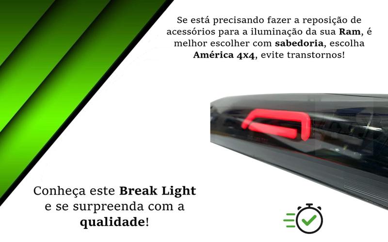 Imagem de Break Light Dodge Ram 2012 A 2018 Oled Fumê