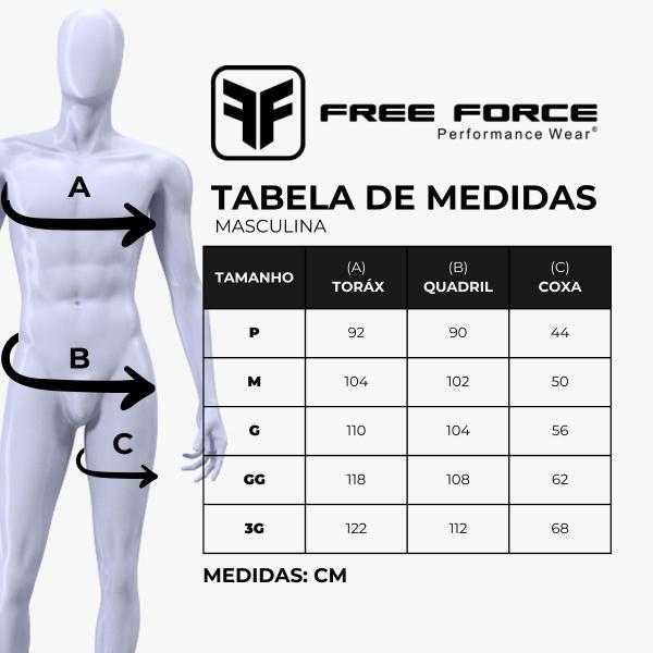 Imagem de Bretelle ciclismo masculino Free Force Training Gel + meia