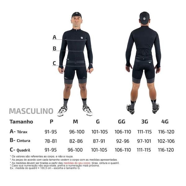 Imagem de Bretelle Ciclismo Masculino Mauro Ribeiro Carbon Evolution Preto