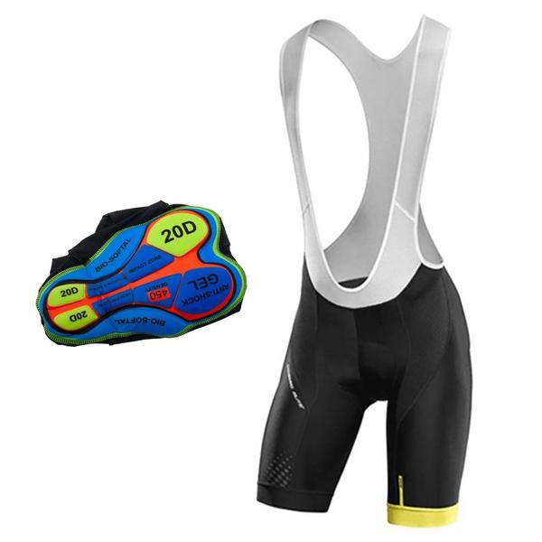 Imagem de Bretelle Shorts Ciclismo com Forro 20D Mavic Masculino Bike Almofadado lycra macio confortável