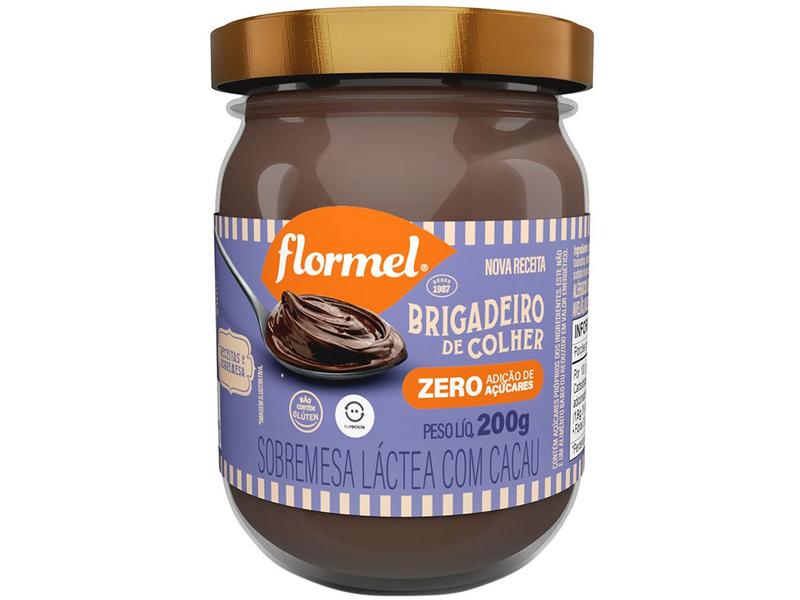 Brigadeiro de Colher Flormel Cacau Diet 200g Brigadeiro de Colher Flormel Cacau Diet 200g