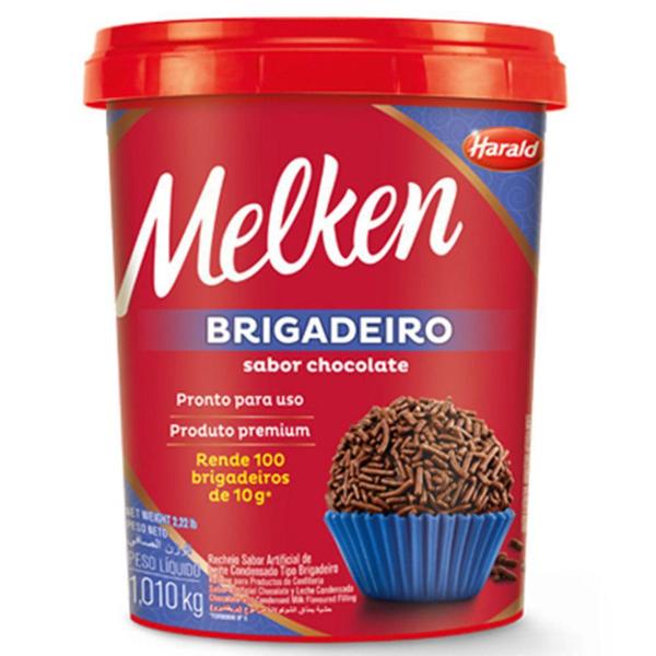 Brigadeiro Pronto Melken 1,01kg - Harald Imagem de Brigadeiro Pronto Melken 1,01kg - Harald