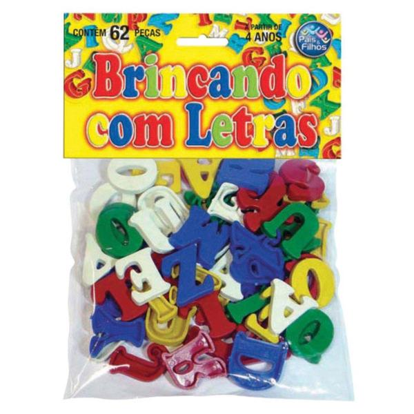 Imagem de Brincando com Letras 62 Peças Pais e Filhos