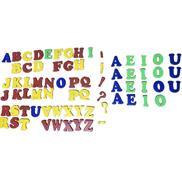 Imagem de Brincando Com Letras Com 62 Peças Coloridas 4744 - Pais & Filhos