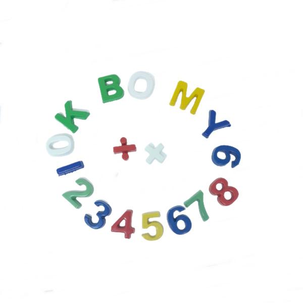 Imagem de Brincando com Letras e Números Brinquedo Educativo 410 Peças Pedagógicas