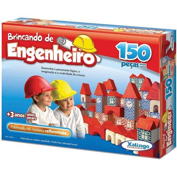 Imagem de Brincando de Engenheiro 150 Peças Xalingo