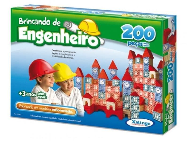 Imagem de Brincando De Engenheiro 200 Pçs - Xalingo