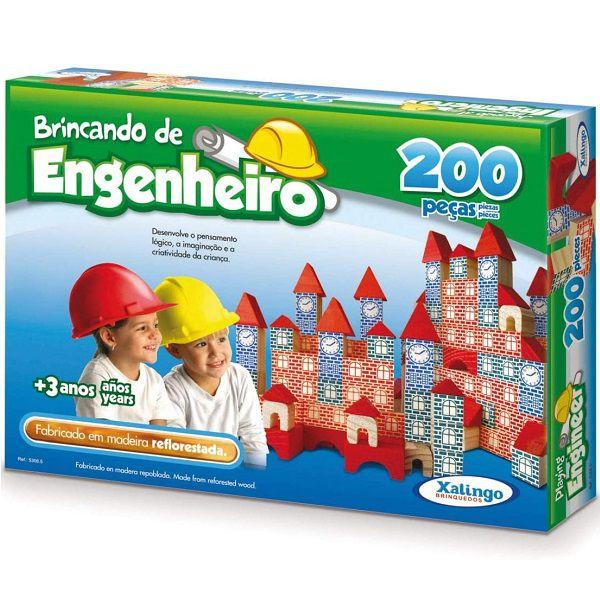 Imagem de Brincando de Engenheiro 200 Pecas Xalingo 5306.5