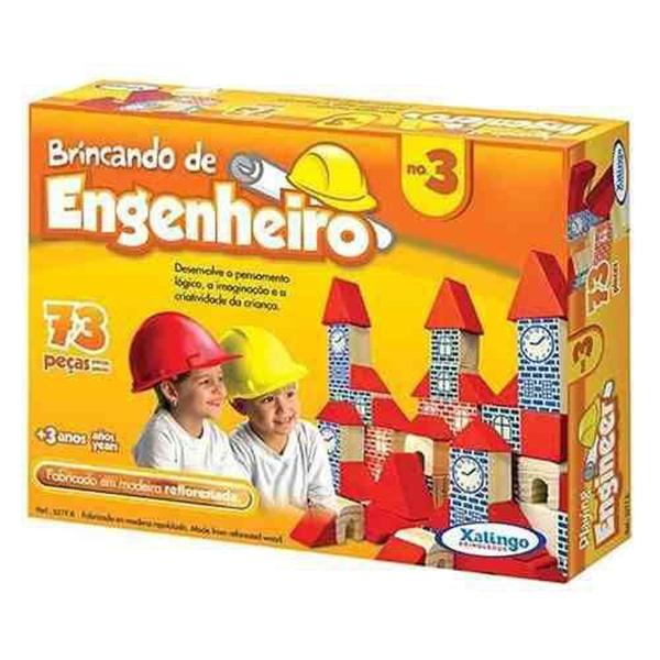 Imagem de Brincando De Engenheiro No.3 Xalingo Brinquedos