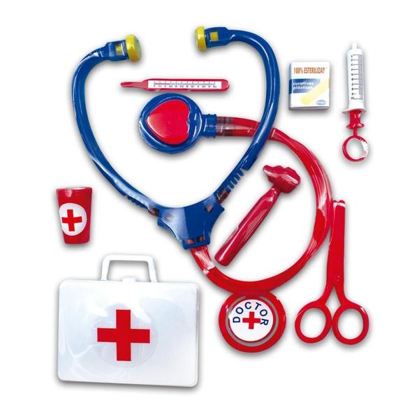 Imagem de Brincando de Profissões KIT Médico Doctor SET 9 Peças