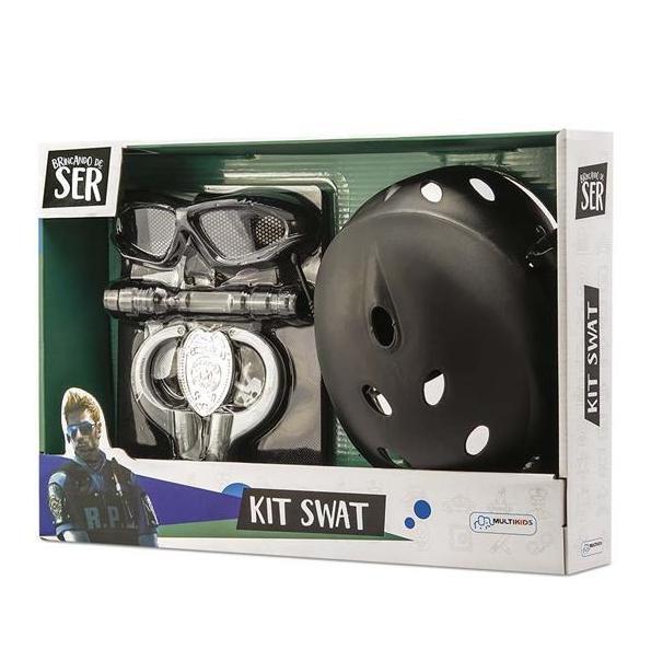 Imagem de Brincando De Ser Kit Swat Multikids