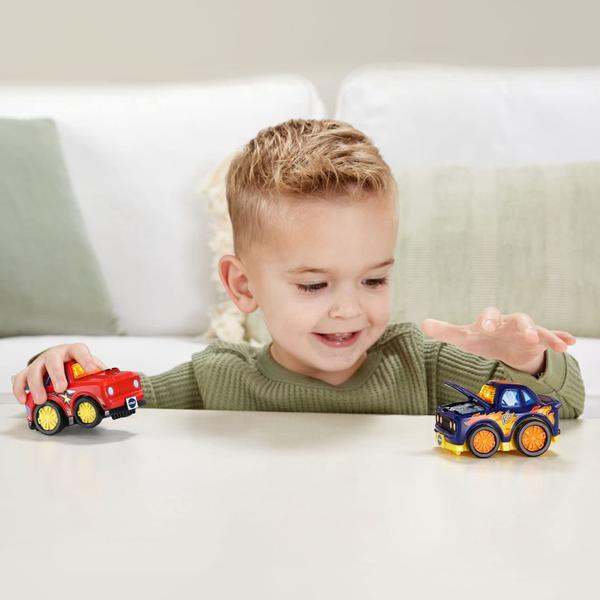 Brinque VTech Go! Vá! Pacote com 2 unidades Smart Wheels Race Team para crianças com mais de 1,5 anos Imagem de Brinque VTech Go! Vá! Pacote com 2 unidades Smart Wheels Race Team para crianças com mais de 1,5 anos