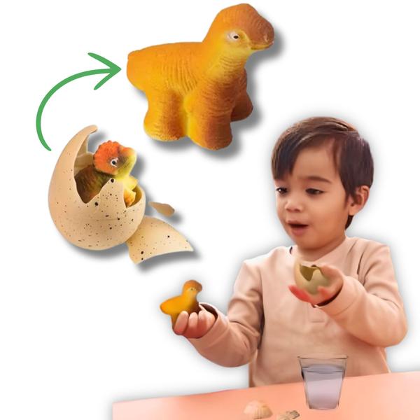 Imagem de Brinquedo 1 Ovo Dinossauro Fóssil Egg Tamanho M Cresce na Água Dinossauro Sortido e Unitário Pop Toys - Multikids