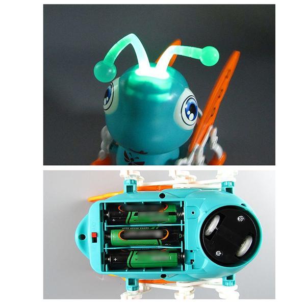 Brinquedo Abelha Musical Com Luzes e Movimento Bate e Volta - DM TOYS Imagem de Brinquedo Abelha Musical Com Luzes e Movimento Bate e Volta
