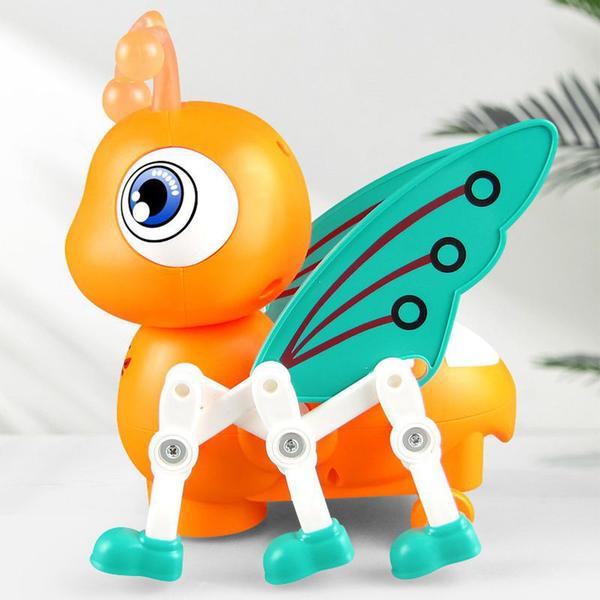 Brinquedo Abelha Musical Com Luzes e Movimento Bate e Volta - DM TOYS Imagem de Brinquedo Abelha Musical Com Luzes e Movimento Bate e Volta