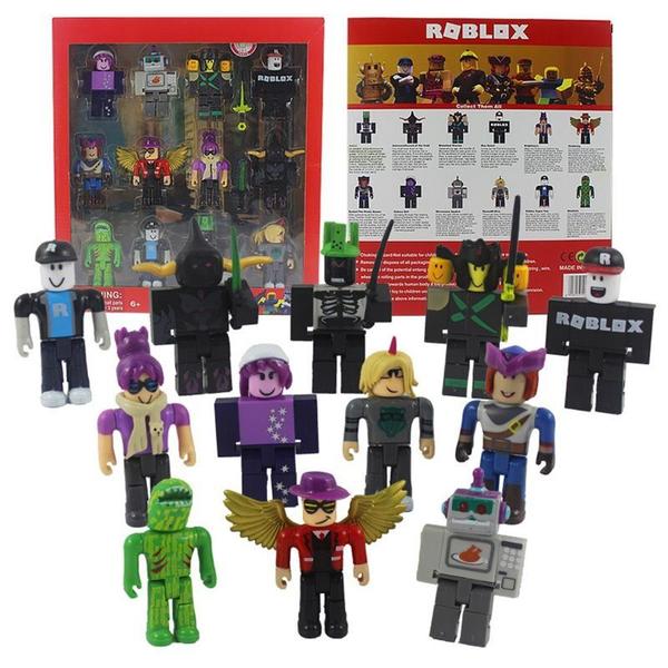 Imagem de Brinquedo Action Figure Collection Roblox, presente infantil, 12 unidades