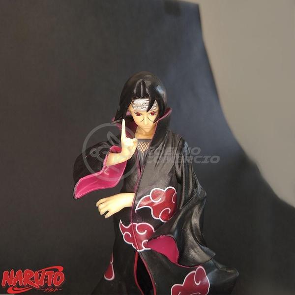 Imagem de Brinquedo Action Figure Itachi Uchiha Akatsuki 18Cm Colecionável Universo Shippuden Ninja Ultimate