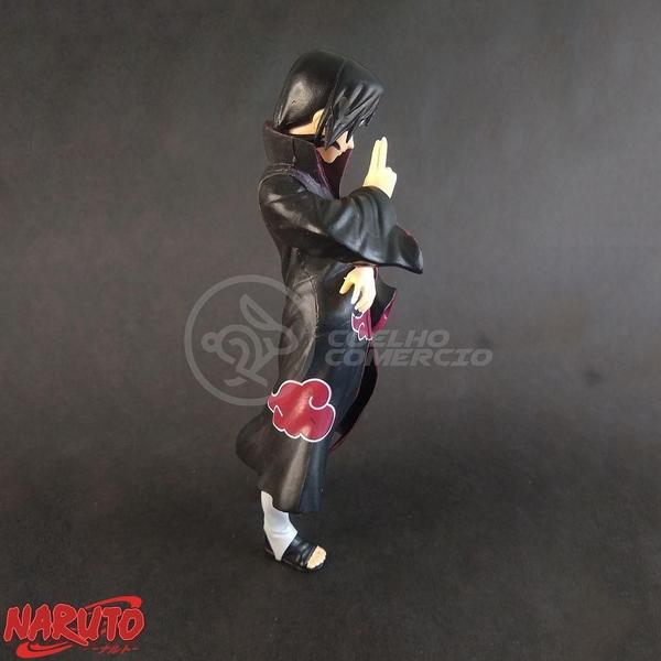 Imagem de Brinquedo Action Figure Itachi Uchiha Akatsuki 18Cm Colecionável Universo Shippuden Ninja Ultimate