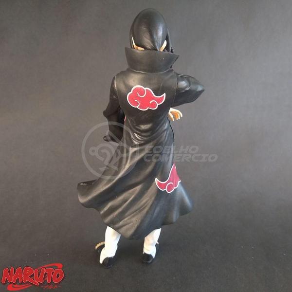 Imagem de Brinquedo Action Figure Itachi Uchiha Akatsuki 18Cm Colecionável Universo Shippuden Ninja Ultimate