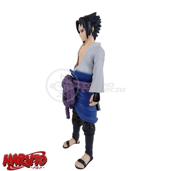 Imagem de Brinquedo Action Figure Sasuke Uchiha Shippuden 18Cm Colecionável Universo Ninja Ultimate