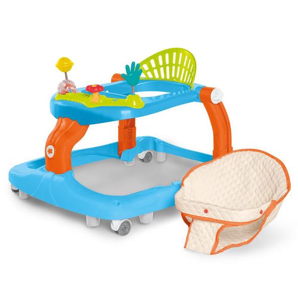 Imagem de Brinquedo Andador Move Baby TA TE TI Azul -  0914