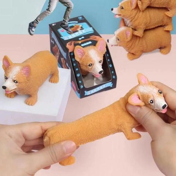 Brinquedo Animais Cachorro Estica Esmaga Fidget Antiestresse - Toys Imagem de Brinquedo Animais Cachorro Estica Esmaga Fidget Antiestresse