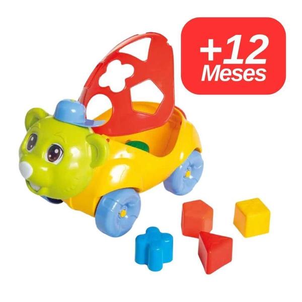 Imagem de Brinquedo Animais Da Selva Urso Tateti Calesita Ref.704