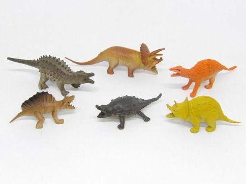 Imagem de Brinquedo Animal De Plastico Dinossauro Com 15 Peças - Pica Pau