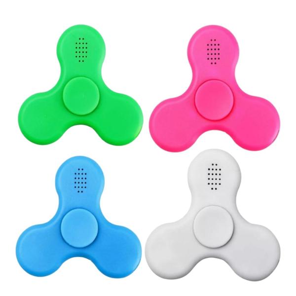 Imagem de Brinquedo Anti Stress Hand Spinner Musical Bluetooth Com Led Regarregavel