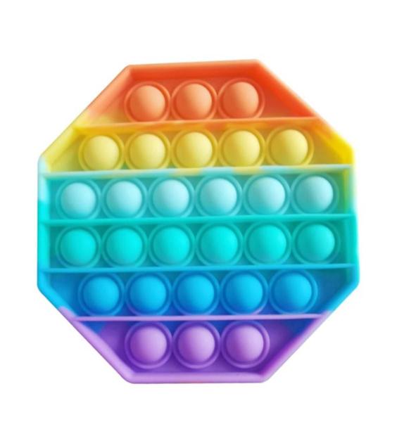 Imagem de Brinquedo Anti-Stress Pop It Fidget Toy Sensorial Colorido