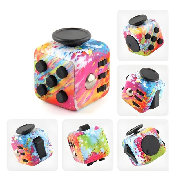 Brinquedo Antiestresse Infinity Cube - Para Crianças e Adultos Imagem de Brinquedo Antiestresse Infinity Cube - Para Crianças e Adultos