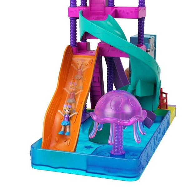 Imagem de Brinquedo ao ar livre Polly Pocket Pollyville Super Slidin Water Park