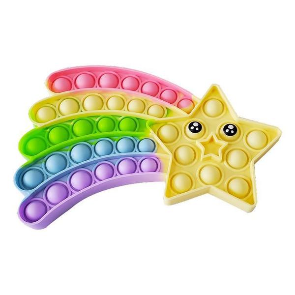 Imagem de Brinquedo Aperta Pop Formato Estrela Cadente Fidget Toyng