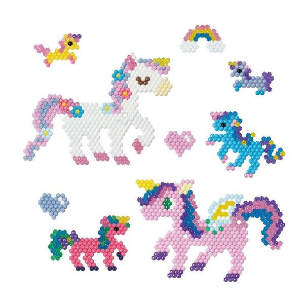 Imagem de Brinquedo Aquabeads Mystic Unicorn Set Epoch Magia Azul