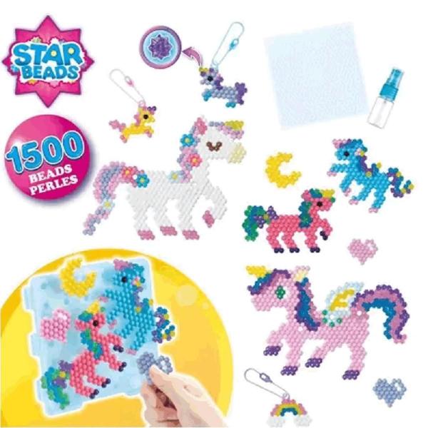 Imagem de Brinquedo Aquabeads Mystic Unicornio Set Star Beads 31944