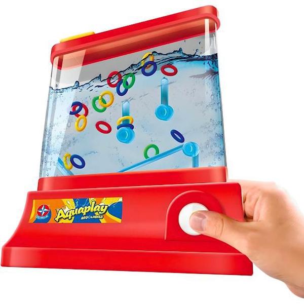 Imagem de Brinquedo Aquaplay Argolinhas 1 Botão Estrela