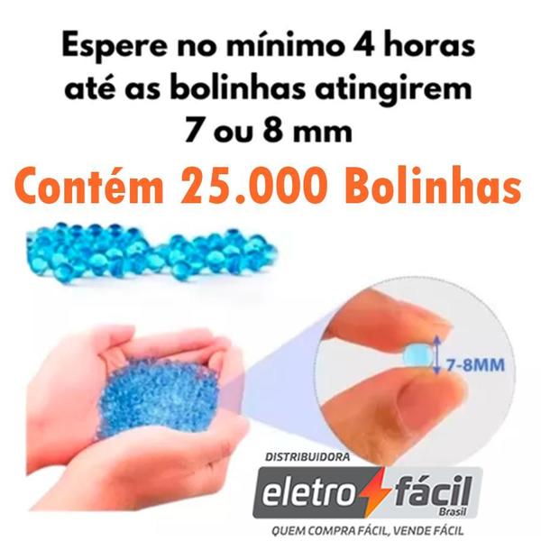 Imagem de Brinquedo Arminha de Bolinha de Gel Arma de Gel Eletrônica