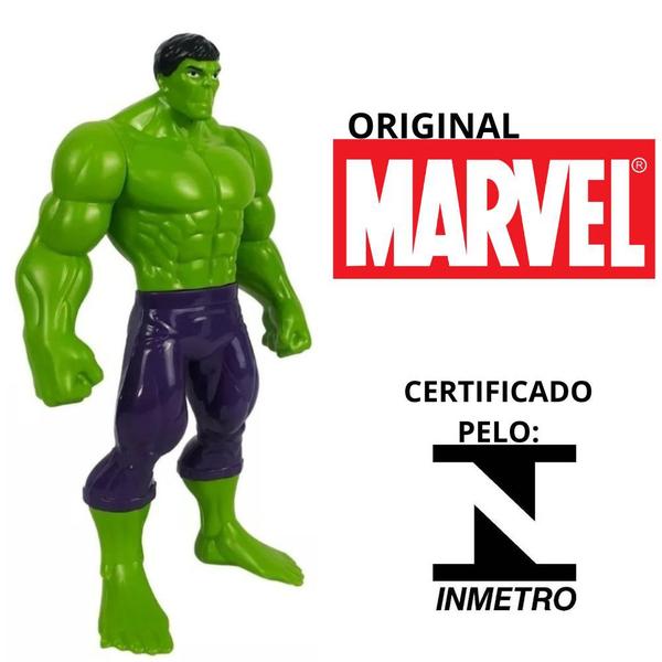 Imagem de Brinquedo Articulado Incrível Hulk 22CM Infantil Marvel Vingadores