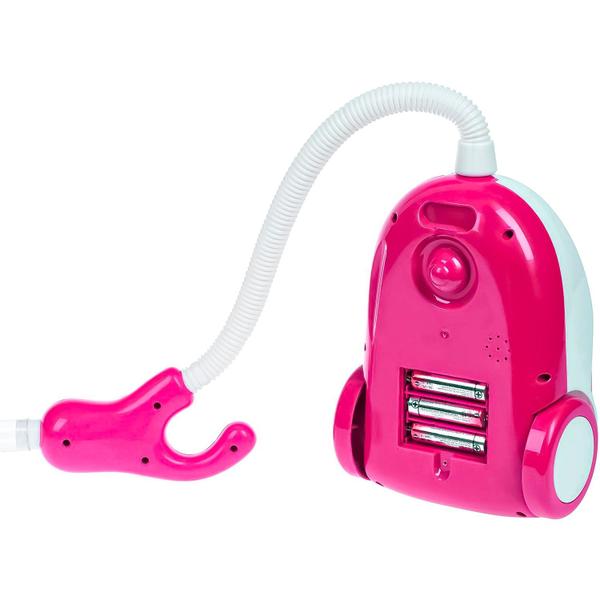 Brinquedo Aspirador De Pó Infantil Aspira De Verdade Mania De Casa Meninas Dm Toys Imagem de Brinquedo Aspirador De Pó Infantil Aspira De Verdade Mania De Casa Meninas Dm Toys