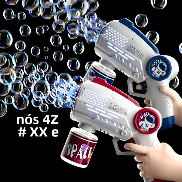 Brinquedo Astronauta Máquina de Bolhas Automática para Crianças - Jogo ao Ar Livre 2024 Imagem de Brinquedo Astronauta Máquina de Bolhas Automática para Crianças - Jogo ao Ar Livre 2024