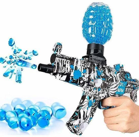 Imagem de Brinquedo Automático 5000 Bolinhas De Gel E Óculos Proteção